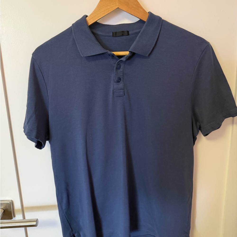 ATM Slim Deep Blue Polo Shirt